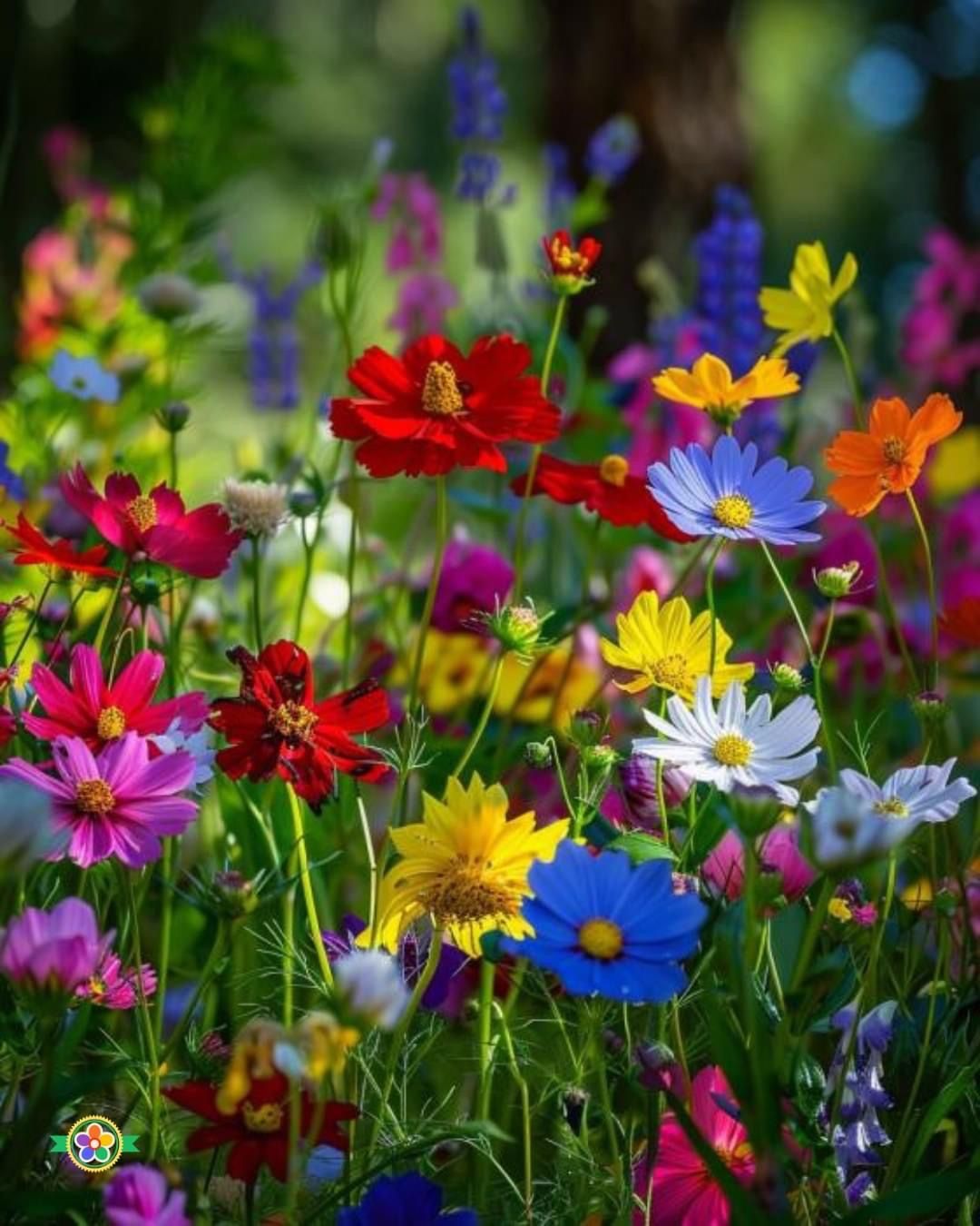 Varieties of Flower Seeds (Pack of 100) And Free Plant Growth Supplement