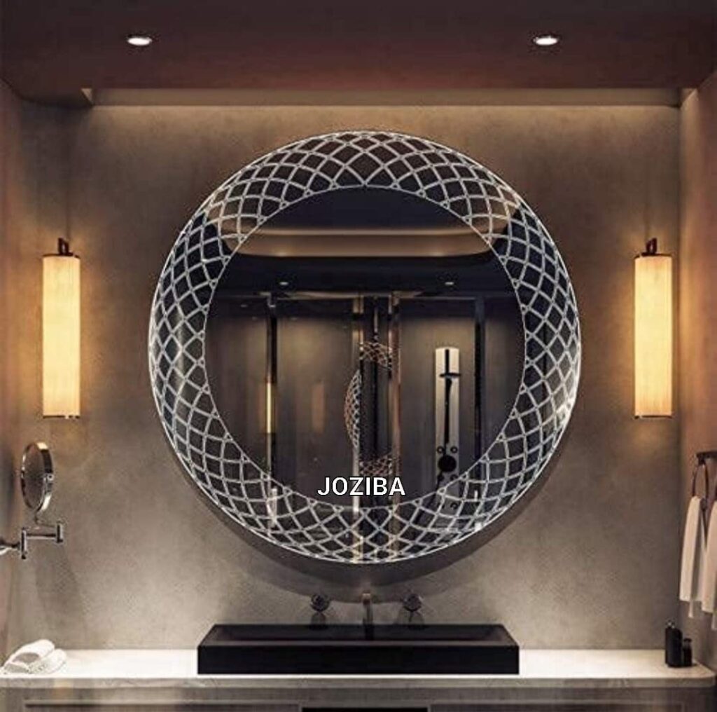 JOZIBA Decorative wash basin mirror design
