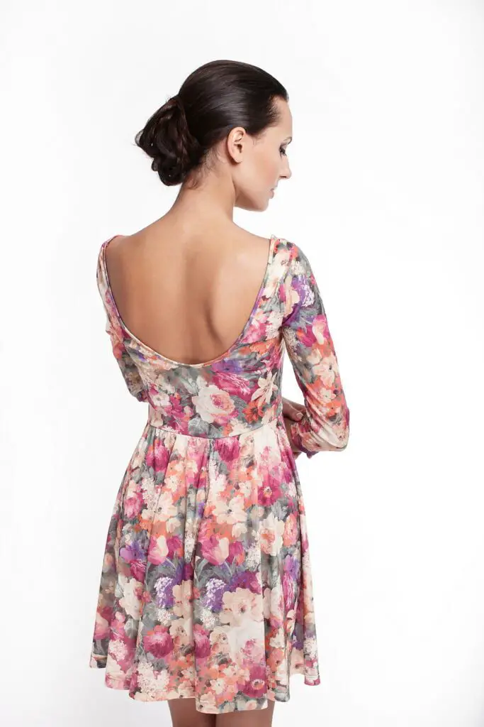 Back Side Dress Design 