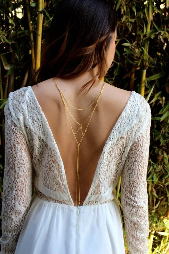 Megan Square Neck Bridal Gown Backless Floor Length Dress With Sleeveless  Design Minimalist Wedding Dress - Etsy