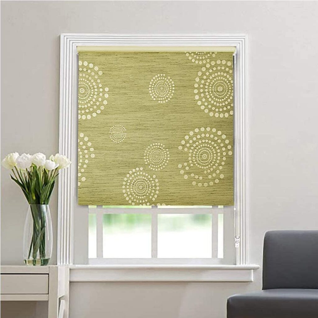 different design rolling curtains for windows