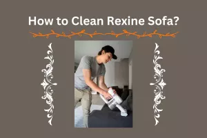 How to Clean Rexine Sofa?