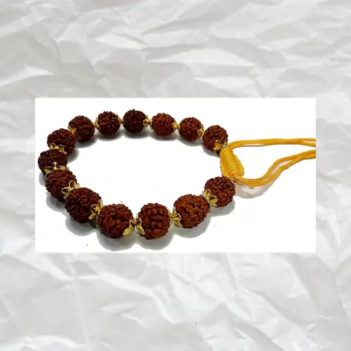 rudraksha gold bracelet for mens with price