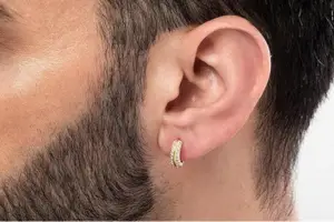 20 Extraordinary Gold Ear Studs for Men