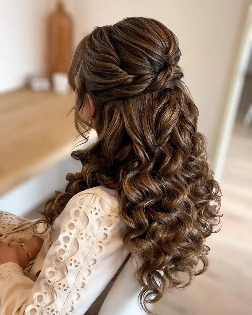 christian bridal hairstyles for saree 2