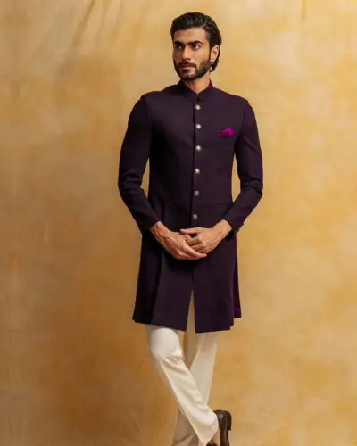 indo western dresses for wedding male (2)
