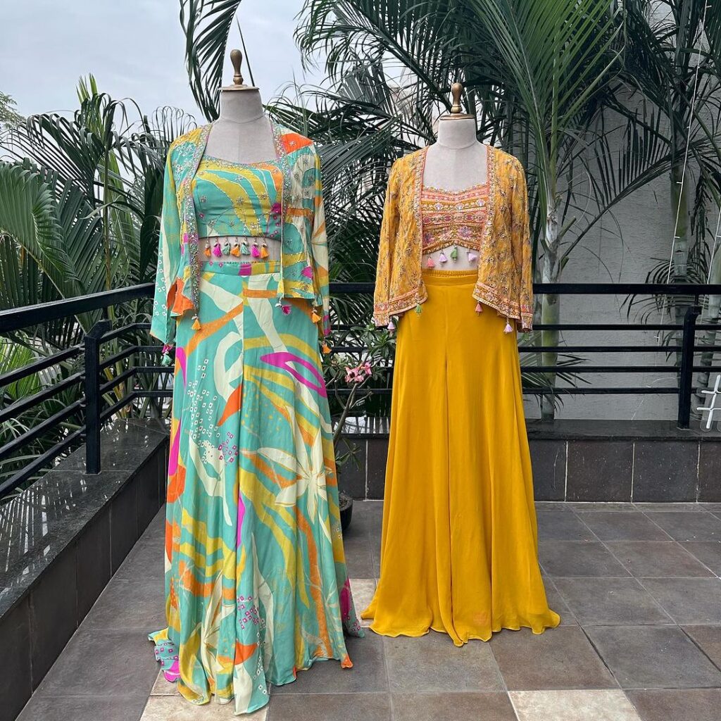 latest indo western dresses for wedding 2