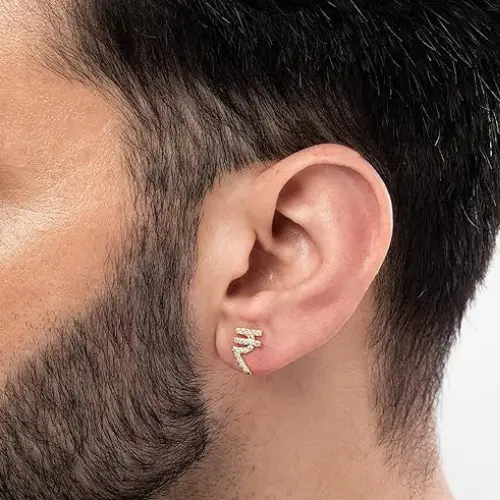 mens earrings designs
