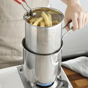 Deep Frying Pot